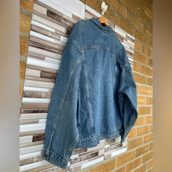 Carhartt Denim Trucker Jean Jacket Size 2XL - Picture 11 of 14